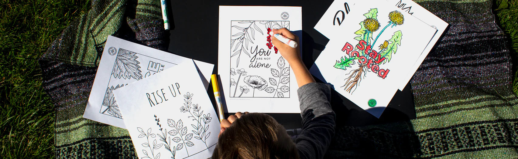 Plant-Powered Coloring Activity
