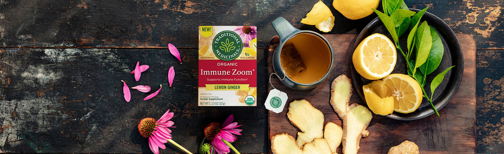 Introducing Immune Zoom Lemon Ginger