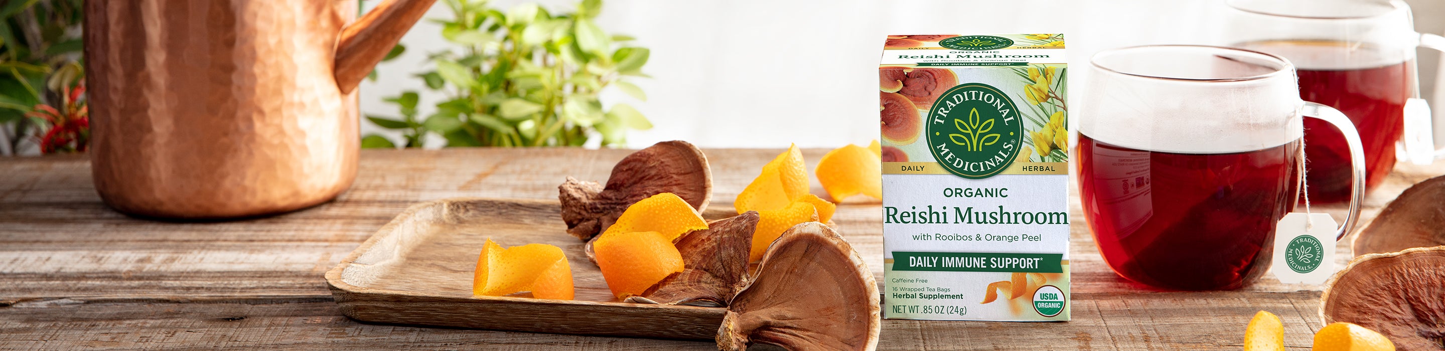 Peek Inside Reishi with Rooibos & Orange Peel