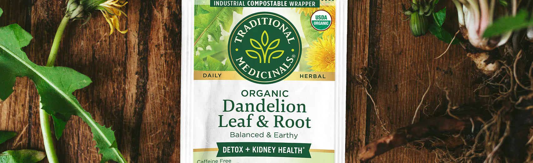 Support Liver & Kidneys with Dandelion Leaf & Root Tea