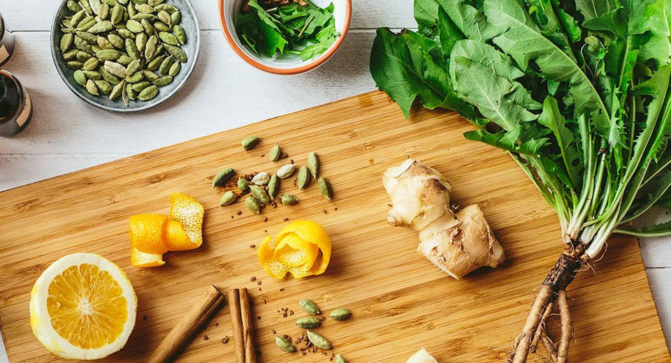 Homemade Citrus Spiced Dandelion Bitters