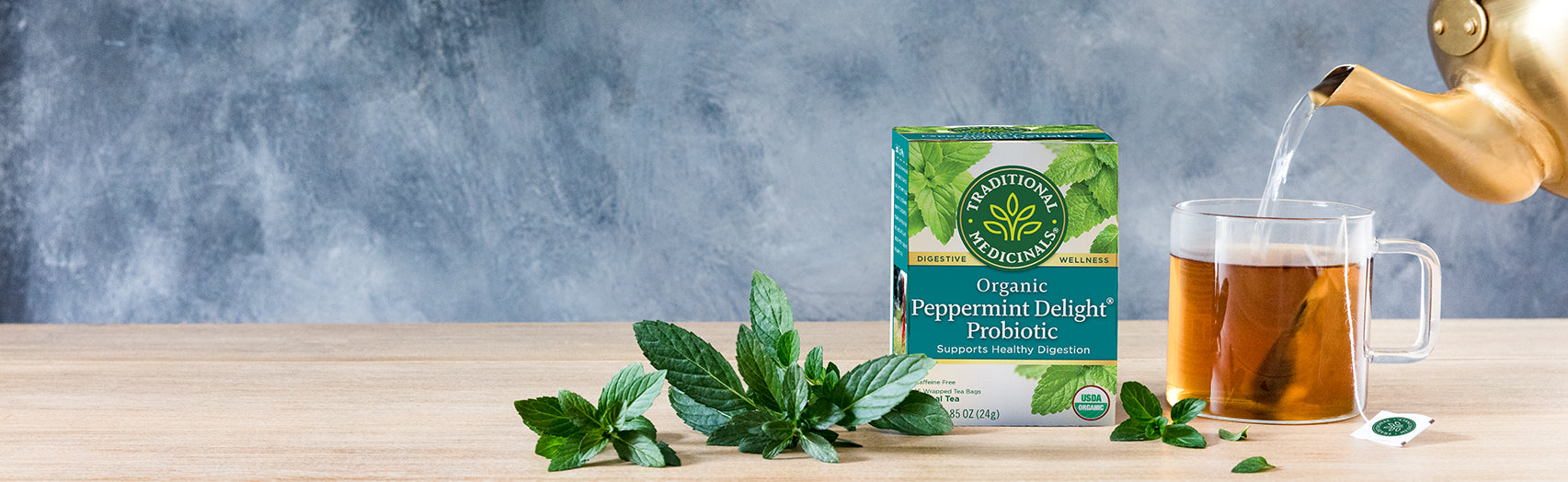 Benefits of Peppermint Delight Probiotic Tea