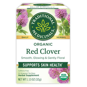 Red Clover Tea front of the box View 1