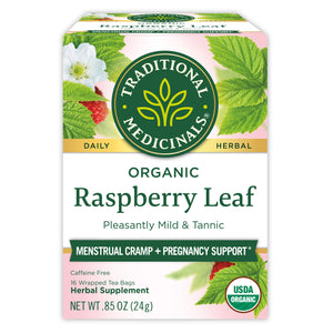 Raspberry Leaf Tea. pleasantly milk & tannic. menstrual cram + pregnancy support View 1