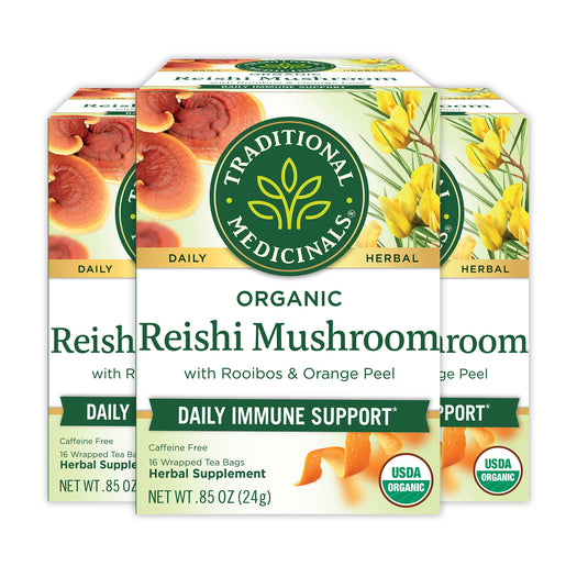 Reishi Mushroom with Rooibos & Orange Peel Tea