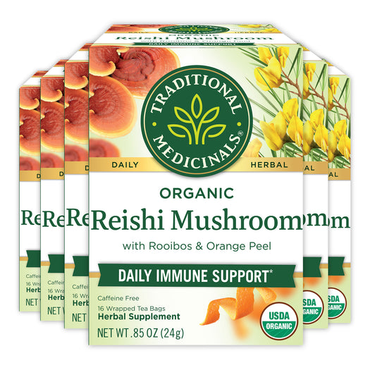 Reishi Mushroom with Rooibos & Orange Peel Tea