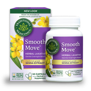 Smooth Move<sup>®</sup> Capsules box and capsule bottle View 1