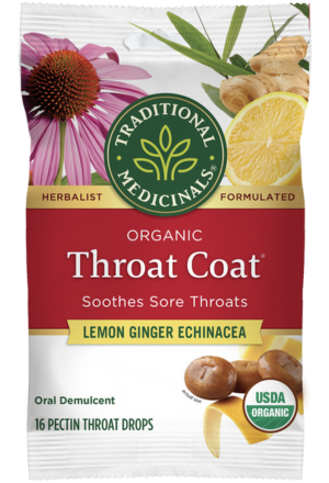 Throat Coat® Lemon Ginger Echinacea Lozenges