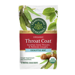 Throat Coat® Eucalyptus Mint Lozenges View 1