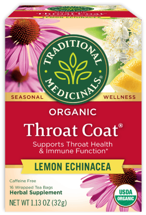 Throat Coat<sup>®</sup> Lemon Echinacea Tea