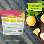 Morning Ease<sup>®</sup> Lemon Ginger Lozenges