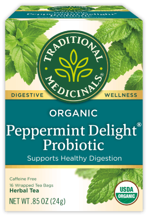 Peppermint Delight<sup>®</sup> Probiotic Tea