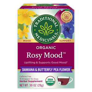 Traditional Medicinals Organic Rosy Mood tea View 1