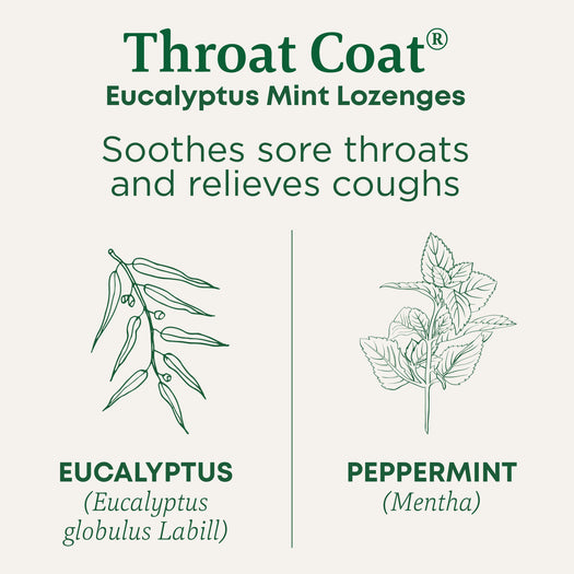 Throat Coat<sup>®</sup> Eucalyptus Mint Lozenges