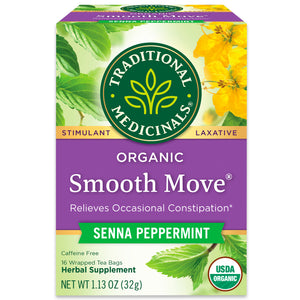 Smooth Move® senna Peppermint tea herbal supplement View 1