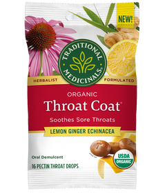 Throat Coat<sup>®</sup> Lemon Echinacea Lozenges