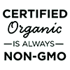 Certified Organic is always Non-GMO