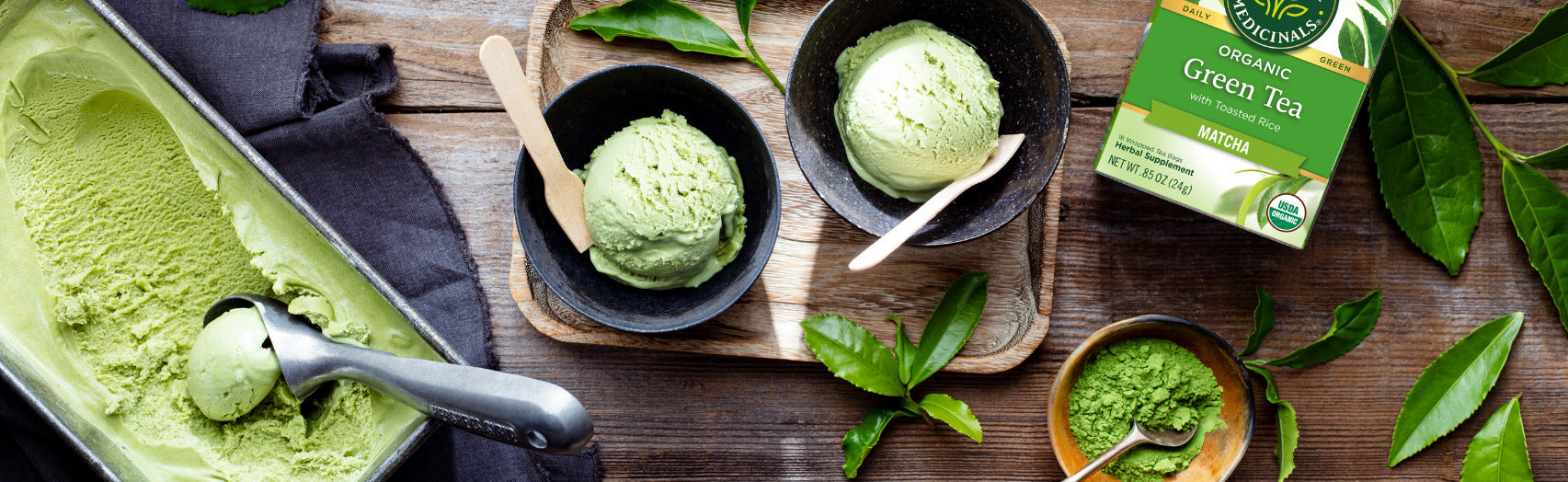 Vegan Green Tea Matcha Ice Cream