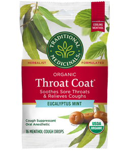 Throat Coat® Eucalyptus Mint Lozenges View 1