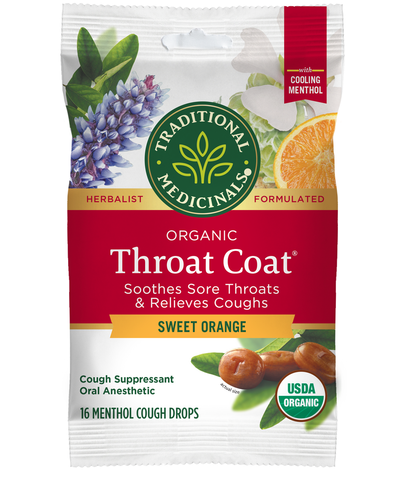 Throat Coat® Sweet Orange Lozenges