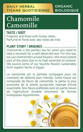 Organic Chamomile Tea (Canada)