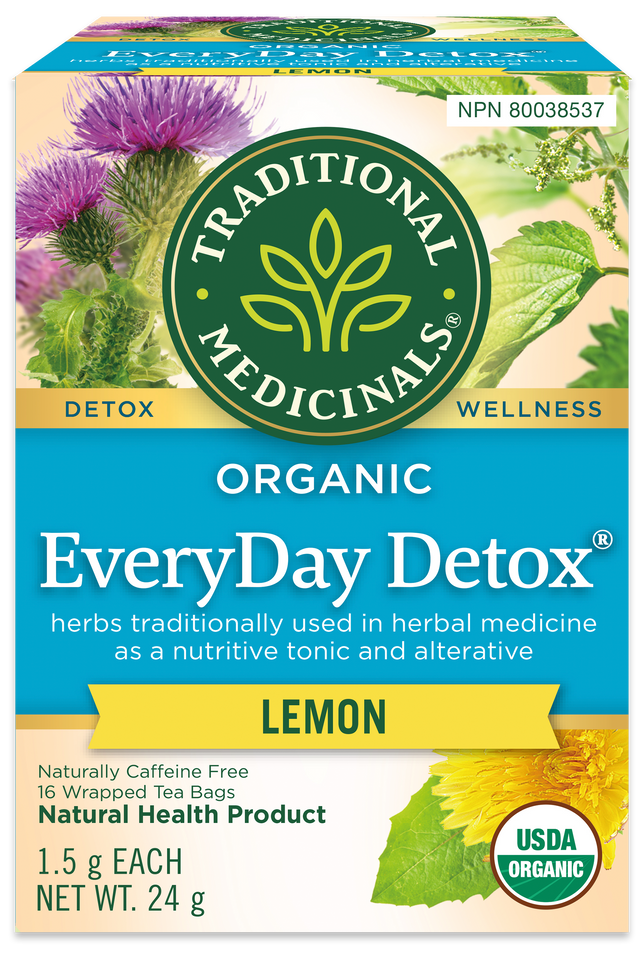 Organic EveryDay Detox® Lemon Tea (Canada)