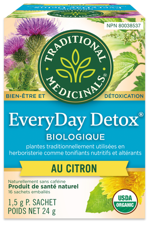 Organic EveryDay Detox® Lemon Tea (Canada)