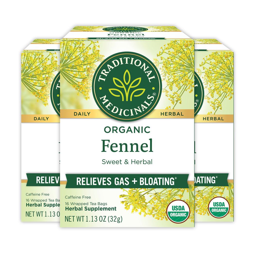 Organic Fennel Tea Traditional Medicinals