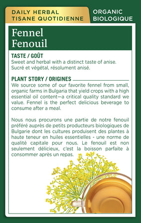 Organic Fennel Tea (Canada)