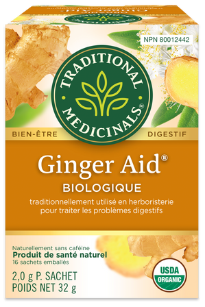 Organic Ginger Aid® Tea (Canada)