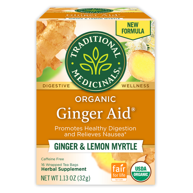 Ginger Aid® Tea - Healthy Digestion & Relieves Nausea