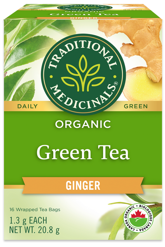 Organic Green Tea Ginger (Canada)