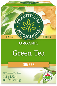 Organic Green Tea Ginger (Canada) View 1