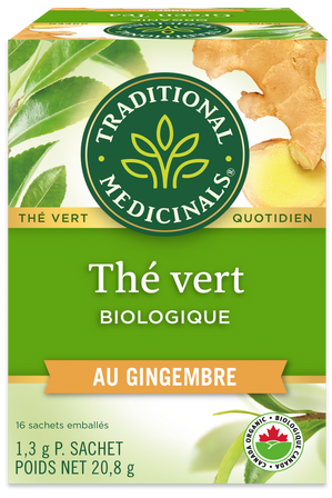 Organic Green Tea Ginger (Canada)