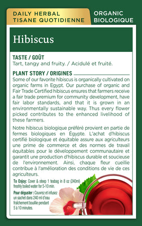 Organic Hibiscus Tea (Canada)
