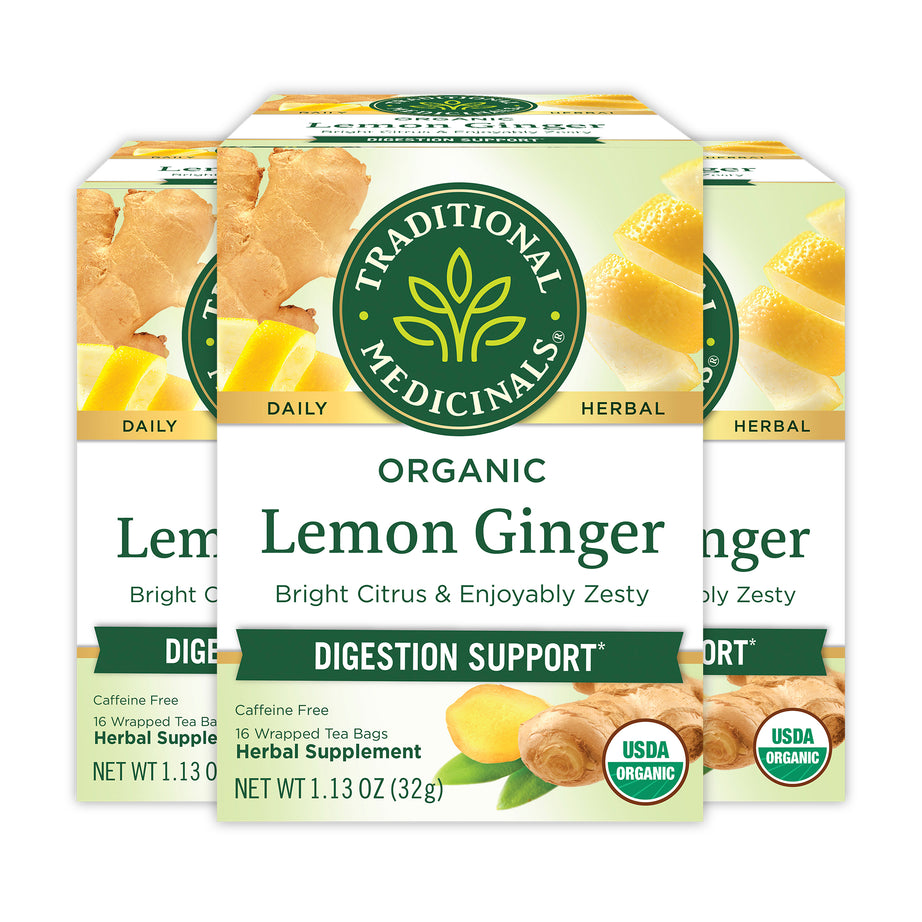 Lemon Ginger Tea digestion support View 2