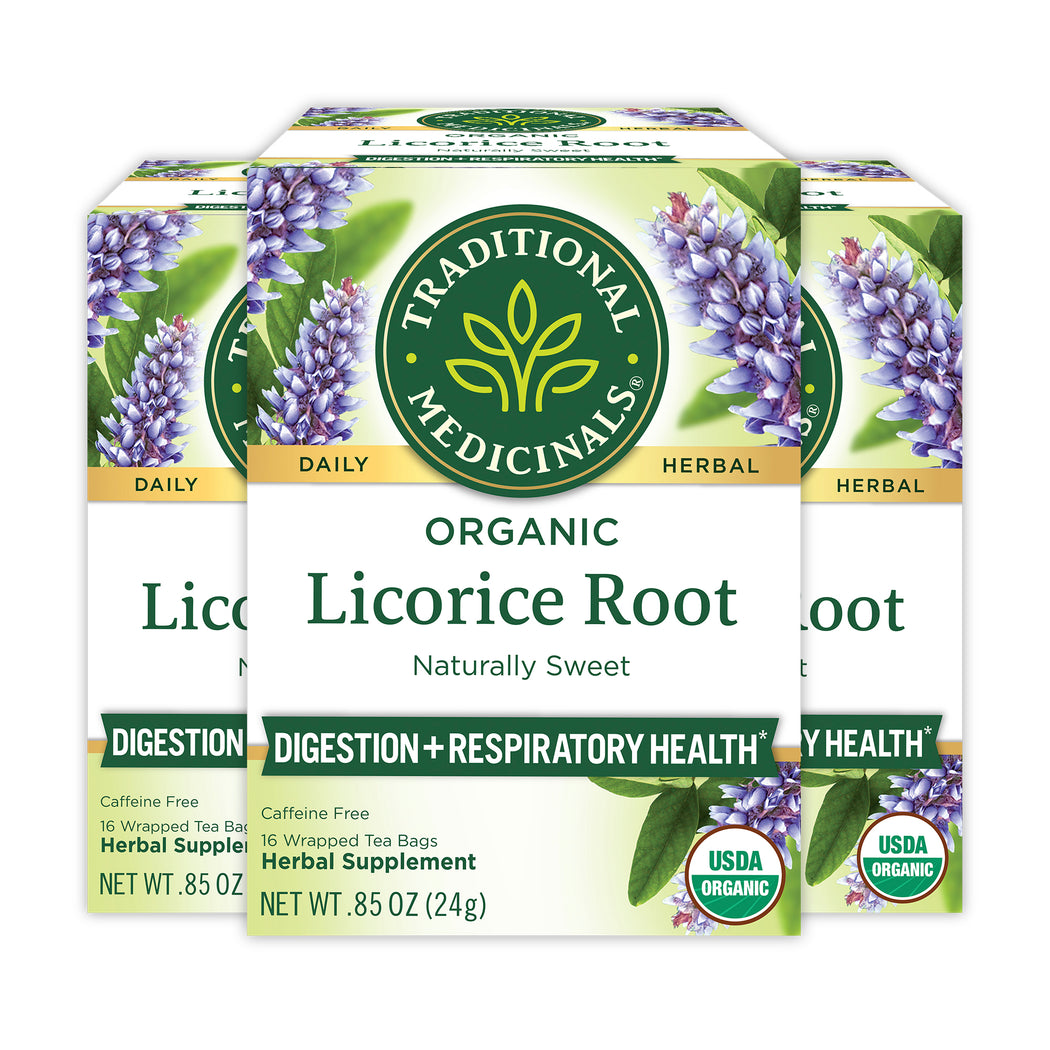 Loose Leaf Licorice Root & Ginger Tea - With Holy Basil, Rooibos & Cardamom