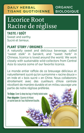 Organic Licorice Root Tea (Canada)