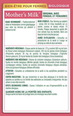 Organic Mother’s Milk® Tea (Canada)