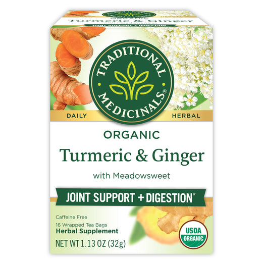Turmeric with Meadowsweet & Ginger Tea