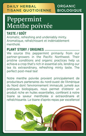 Organic Peppermint Tea (Canada)
