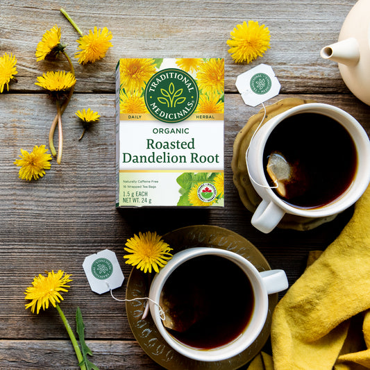 Organic Roasted Dandelion Root Tea (Canada)