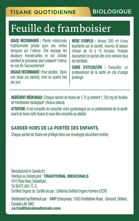 Organic Raspberry Leaf Tea | Traditional Medicinals
