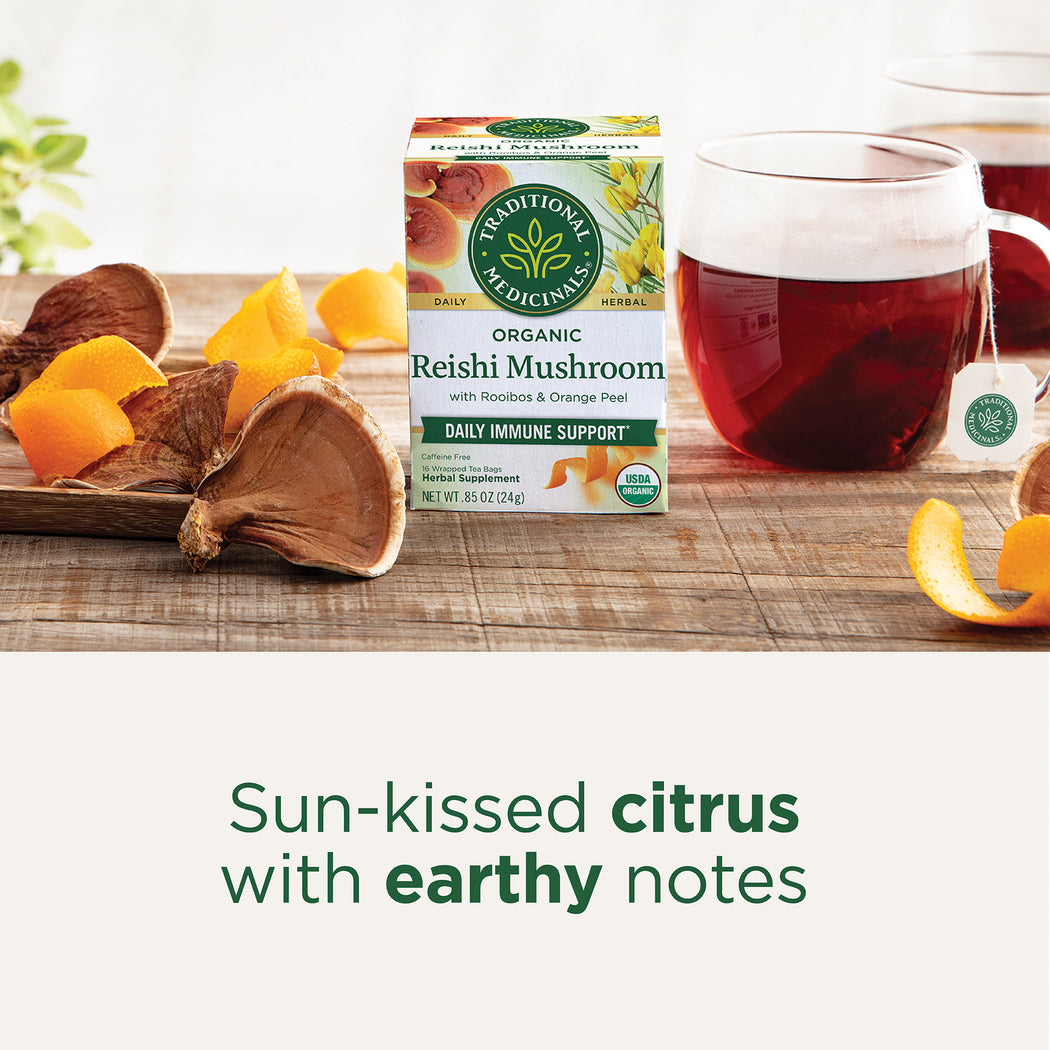 Reishi Mushroom Tea Traditional Medicinals