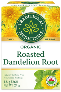 Organic Roasted Dandelion Root Tea (Canada) View 1