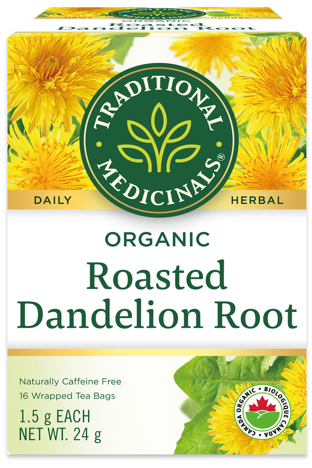 Organic Roasted Dandelion Root Tea (Canada)