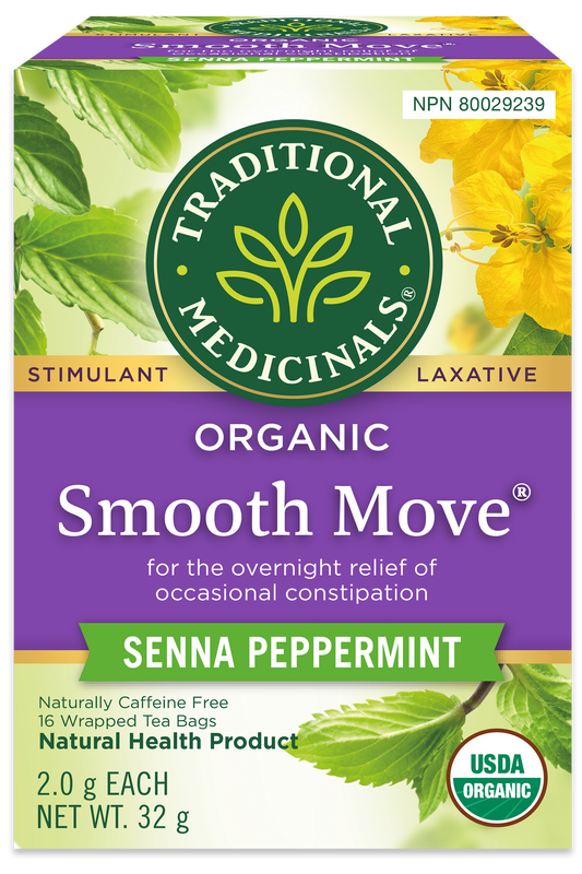 Organic Smooth Move® Peppermint Tea (Canada)