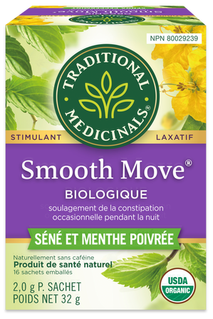 Organic Smooth Move® Peppermint Tea (Canada)