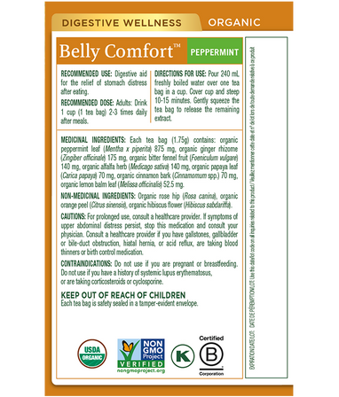 Organic Belly Comfort™ Peppermint Tea (Canada)