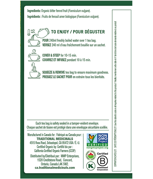 Organic Fennel Tea (Canada)